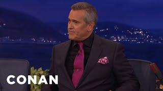 Bruce Campbell Got High Filming “Evil Dead”  CONAN on TBS