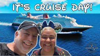 ITS CRUISE DAY  DISNEY WISH  PORT CANAVERAL