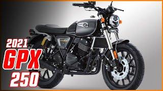 2021 GPX Legend 250 Twin II Thailand Drive  Top Speed  Review  Motorcycle TV