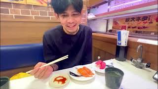 Vlog HAH?  Makan sushi pertama kali langsung di Jepang EXCITEEEDDD