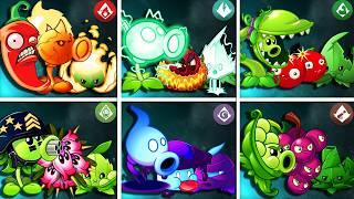 Random 6 Team PEA & Bomb & Mint Plants Battlez - Who Will WIn? - PVZ 2