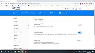 How to  Show Antenna Settings in B312-939 using the User account