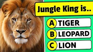 How Good Is Your Knowledge of ANIMALS?  General Knowledge Trivia Quiz