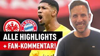 Eintracht Frankfurt - FC Bayern München mit Fankommentar  Bundesliga Highlights