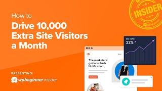 How to Drive 10000 Extra Site Visitors a Month Case Study