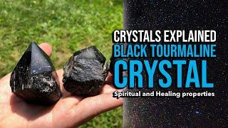 Black Tourmaline Crystal The healing and spiritual benefits of Black Tourmaline Crystals explained