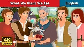 What We Plant We Eat Story in English  Stories for Teenagers  @EnglishFairyTales