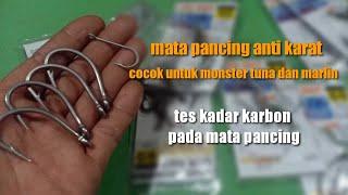 review singkat kail pancing anti karat