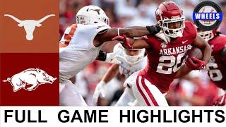 #15 Texas vs Arkansas Highlights  College Football Week 2  2021 College Football Highlights