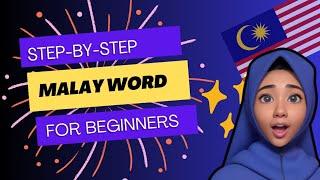 Step-by-Step Malay Word Reading Tutorial for Beginners  Siri Mari Membaca