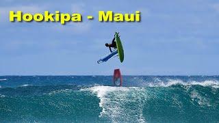 Windsurfing at Hookipa  Maui  Masthigh Unfiltered  #maui #windsurf