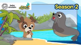 Lets Explore Counting with a Sea Lion  Ocean Explorers Season 2  Baby Einstein  Education Show