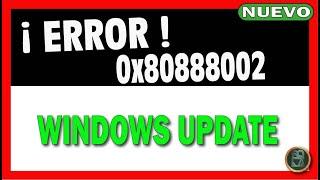  Cómo REPARAR código de ERROR  0x80888002 de WINDOWS UPDATE en windows 11  SOLUCIÓN 2024