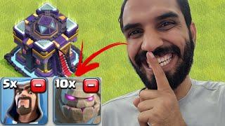 True Golem Avalanche On Town Hall 15  Clash Of Clans