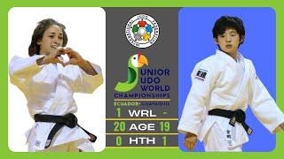 Assunta Scutto vs Hikari Yoshioka  -48 Final Guayaquil World Championships Juniors 2022