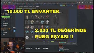 WTCN - PUBG ENVANTERİNDEKİ BÜTÜN ÜRÜNLERİ SATIYOR