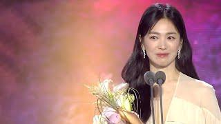 The glory Song Hye-kyo won an prize in 59th Baeksang Arts Awards - Best Actress