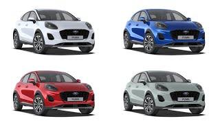 New 2024 Ford Puma facelift - COLOURS