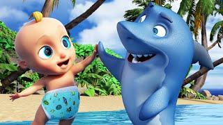 Baby Shark & more Kindergarten Kids Songs  Happy Kids Song  Lyrics