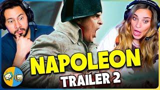 NAPOLEON Trailer 2 Reaction  Joaquin Phoenix  Vanessa Kirby  Ridley Scott
