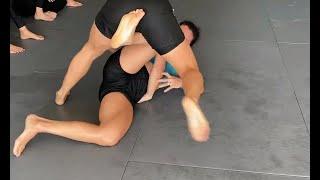 The intimate moments of female grappling