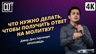 Что нужно делать чтобы получить ответ на молитву?  Дэвид Дига Хернандес  Проповедь