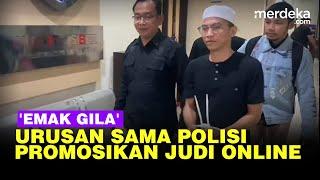 Polisi Limpahkan Youtuber Emak Gila Promosikan Judi Online ke Kejari Bandung