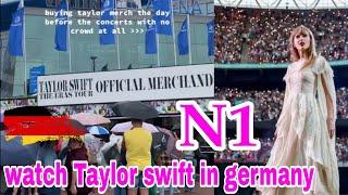 OMG watch Taylor swifts Eras tour shows in Gelsenkirchen Germany