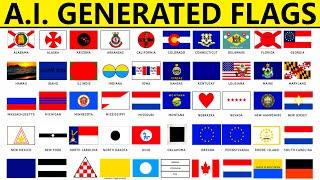 World Flags Created By Artificial Intelligence...