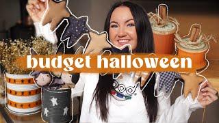 budget friendly HALLOWEEN diy decorations - Upcycling rubbish into decor 2024 