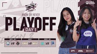 EVOS LYNX VS ALTER EGO NYX  WOMAN STAR LEAGUE S2 PLAYOFF DAY 1