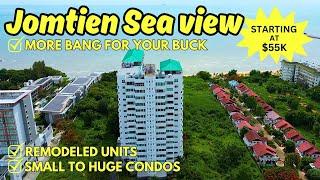 If SIZE MATTERS a mature Jomtien Condo may be the right fit