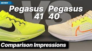 Nike Pegasus 41 vs Nike Pegasus 40