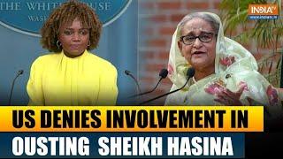 US rejects role in Bangladesh Ex-PM Sheikh Hasina’s ouster Thats laughable and absolutely false