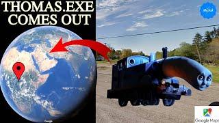 THOMAS.EXE Finally Came Out Of His Body On Google Earth and Google Maps