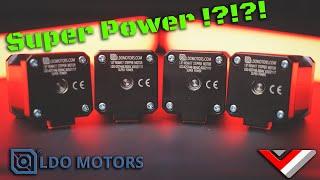 LDO Super Power Stepper Motors - First impression