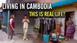 This is Life Of Cambodia Ultimate Street Walk  REAL LIFE Travel Cambodia  Solo Walk