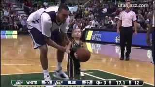 5-Year-Old JP Gibson Plays for the Utah Jazz