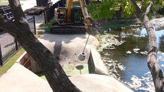 Removal of the Sutton Place HOA dam in Garland Texas