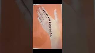 Easy Simple Mehndi Design Cotton Bud Mehndi Design Arabic Mehndi Design Hina Art And Vlogs