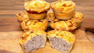 Mini Pork Pies  Very easy to make and delicious