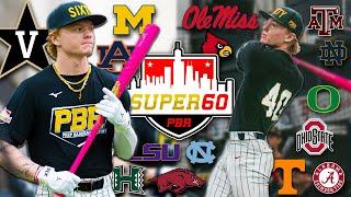 Max Clark & Top D1 Prospects SHOW OFF w 100+ MLB Scouts PBR Super 60