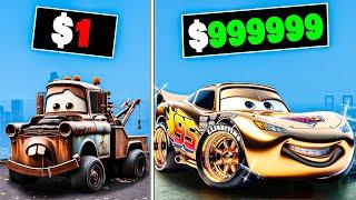 $1 to $1000000 Cars Car in GTA 5