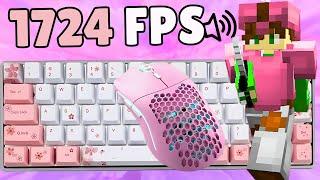 Keyboard and Mouse sounds ASMRPika Network Bedwars