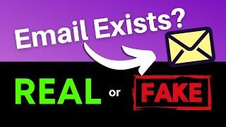 How to Check if an Email Address Exists without sending anything