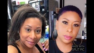 THE BIG CHOP VLOG  I CUT IT ALL OFF  FROM START TO FINISH  MY NATURAL HAIR JOURNEY