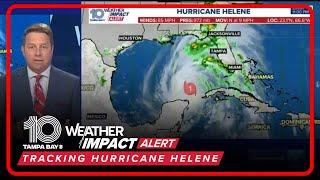 Tropical Update Hurricane Helene moves closer to Florida Category 4 strength expected  11 p.m. We