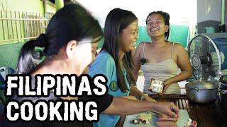 Philippines Lifestyle - Filipinas Are Cooking IMPORTED Pork from Denmark