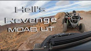 Hells Revenge Trail Moab UT - UTV Ride Through Trail