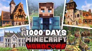 I Survived 1000 Days on a Minecraft HARDCORE SMP MOVIE